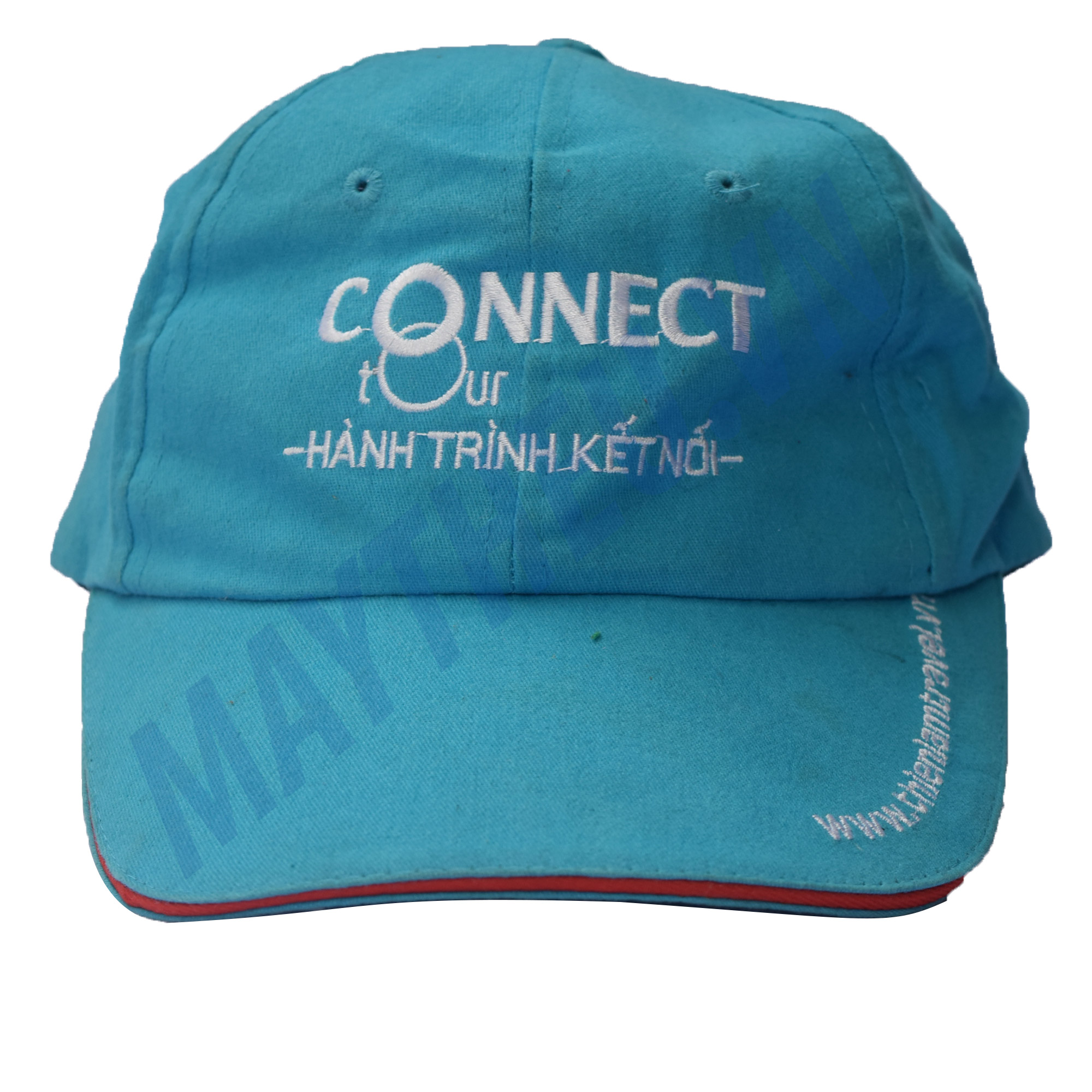 thêu logo nón 