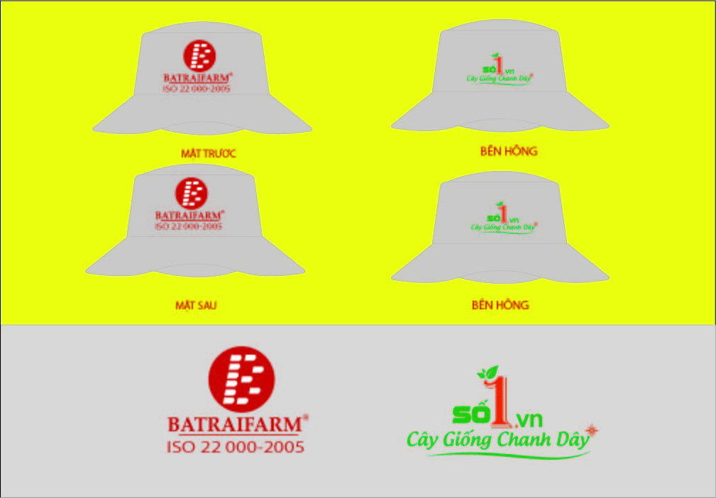 cơ sở may nón du lịch giá rẻ tại TP.HCM, chuyên nhận may in thêu nón vải